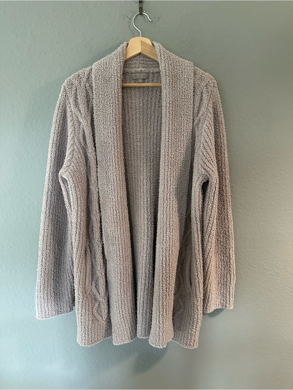 Barefoot Dreams Women's Cardigan Open Front Sz M EUC